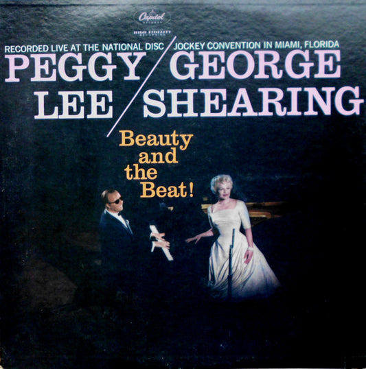 Peggy Lee / George Shearing : Beauty And The Beat! (Recorded Live At The National Disc Jockey Convention In Miami, Florida) (LP, Album, Mono, Ind)