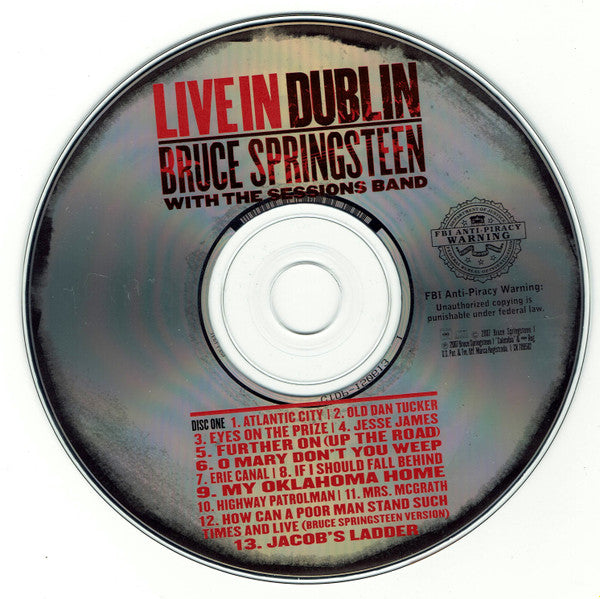 Bruce Springsteen With The Sessions Band : Live In Dublin (2xCD, Album + DVD-V, NTSC)