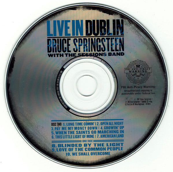 Bruce Springsteen With The Sessions Band : Live In Dublin (2xCD, Album + DVD-V, NTSC)