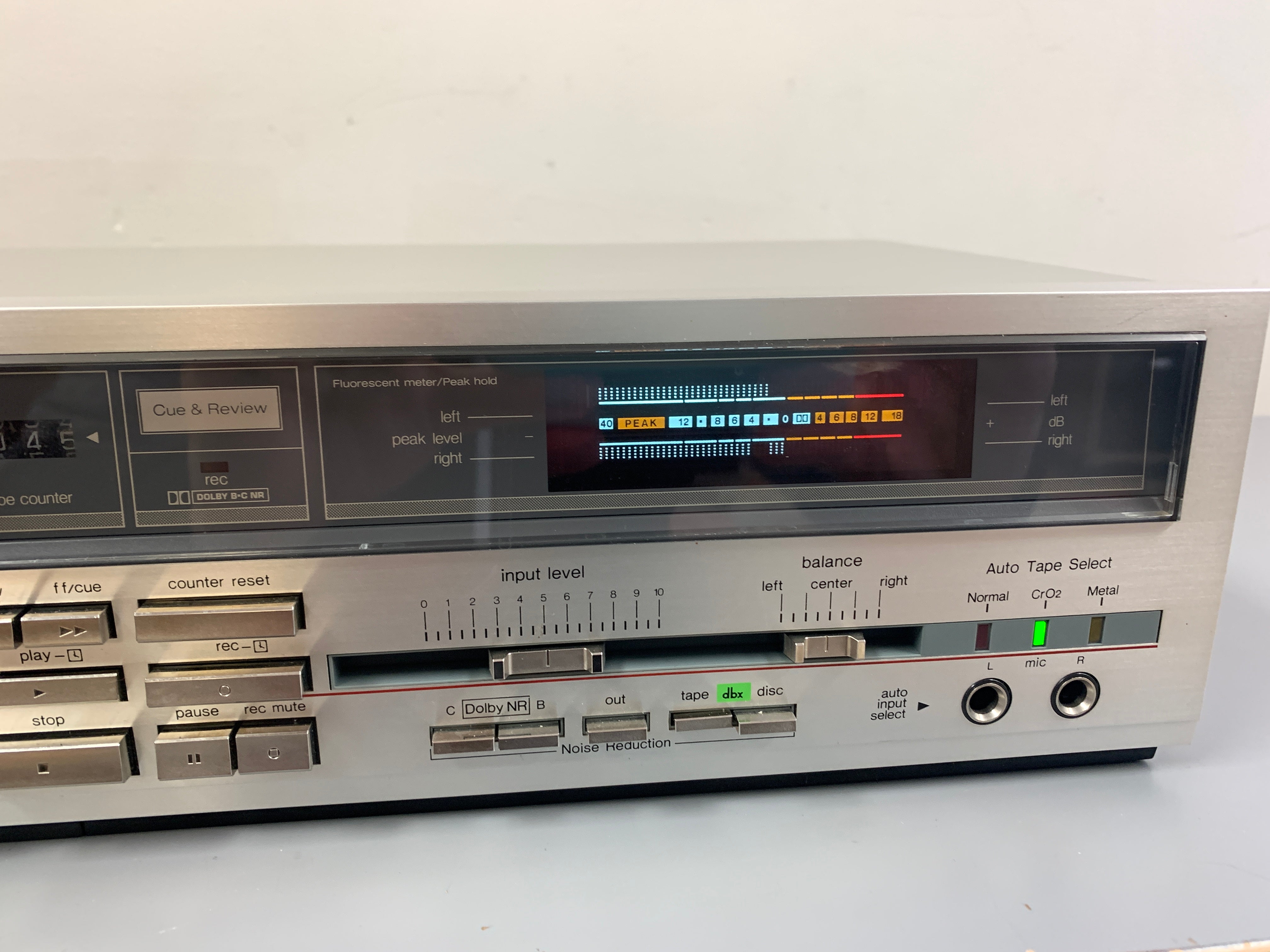 Technics M234X Single Cassette Deck – The Turntable Store