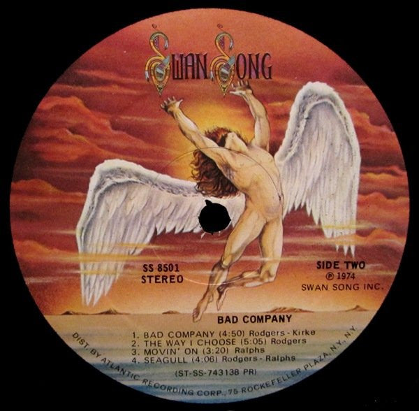 Bad Company (3) : Bad Company (LP, Album, RE, PR )