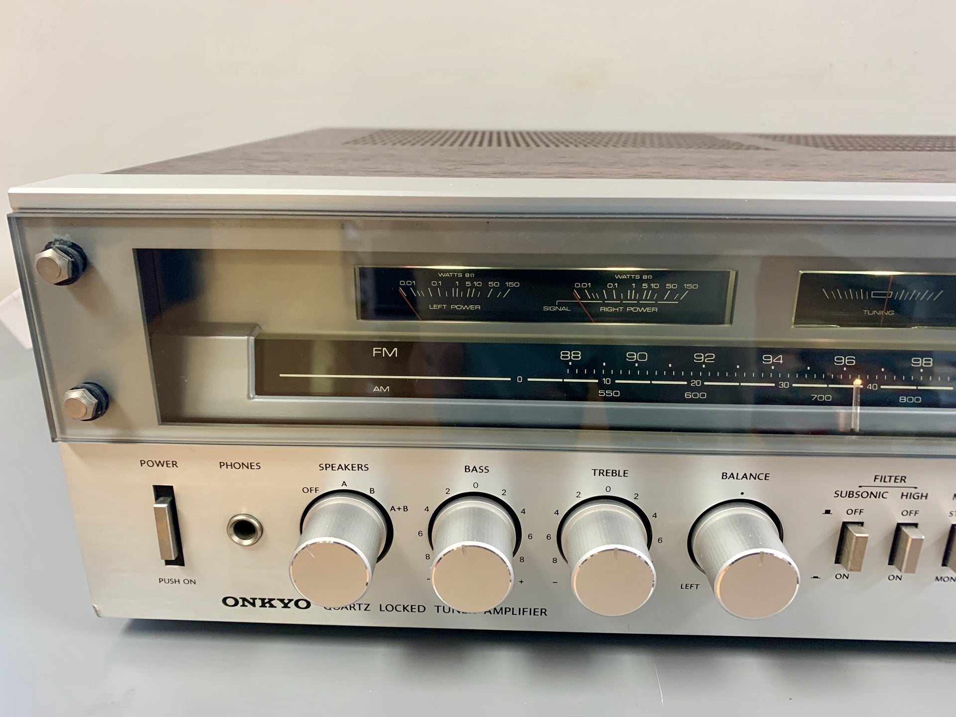 Onkyo TX-5000 Stereo Receiver * 1980 * 65W RMS – The Turntable Store