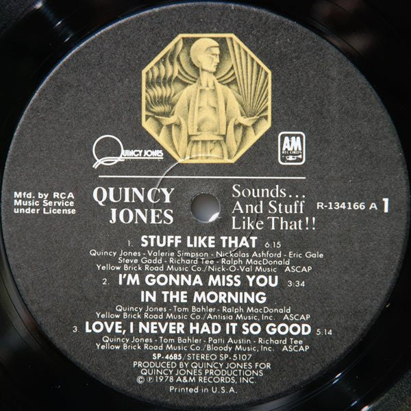 Quincy Jones : Sounds ... And Stuff Like That!! (LP, Album, Club, RCA)