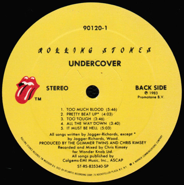 Rolling Stones* : Undercover (LP, Album, SP )