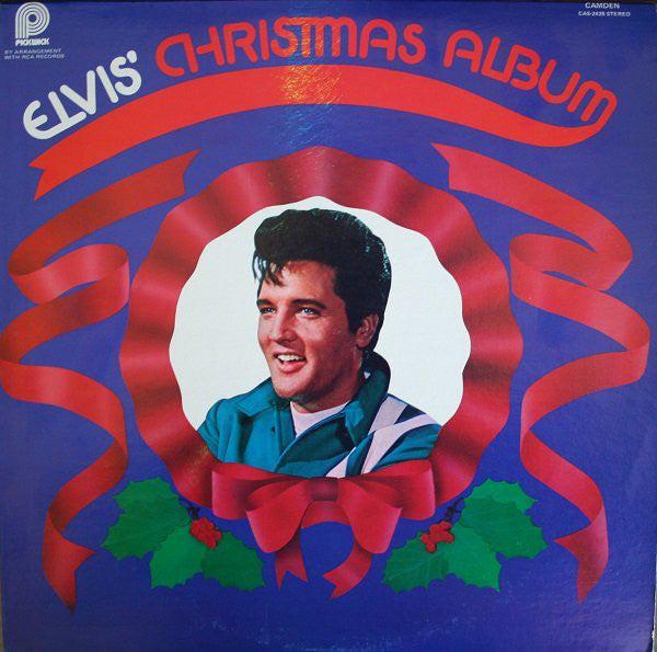 Elvis Presley : Elvis' Christmas Album (LP, Album, Mono, RE)