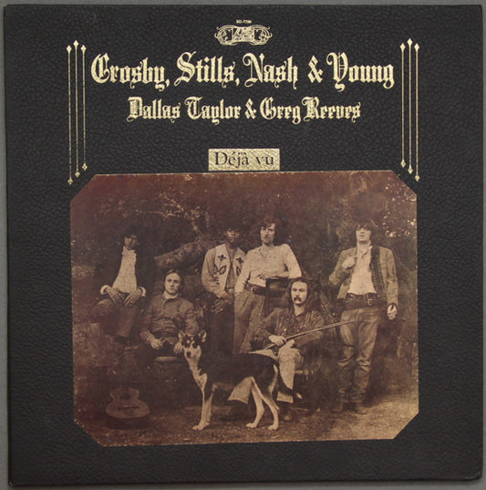 Crosby, Stills, Nash & Young : Déjà Vu (LP, Album, DCW)