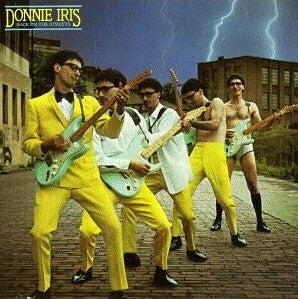 Donnie Iris : Back On The Streets (LP, Album, Glo)