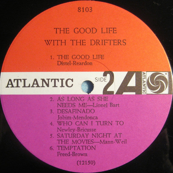 The Drifters : The Good Life With The Drifters (LP, Album, Mono)