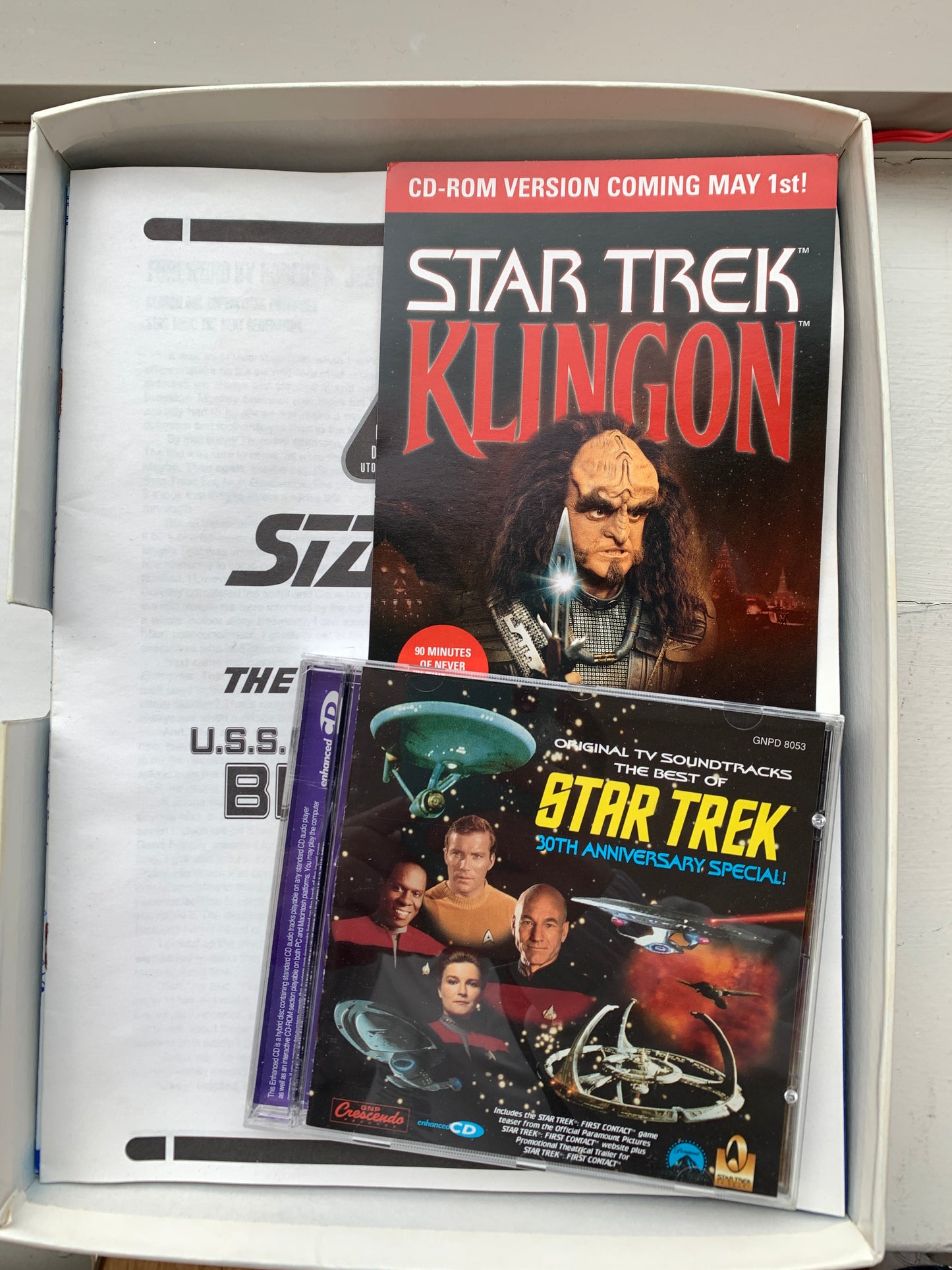 Star Trek The Next Generation Blueprints Booklets