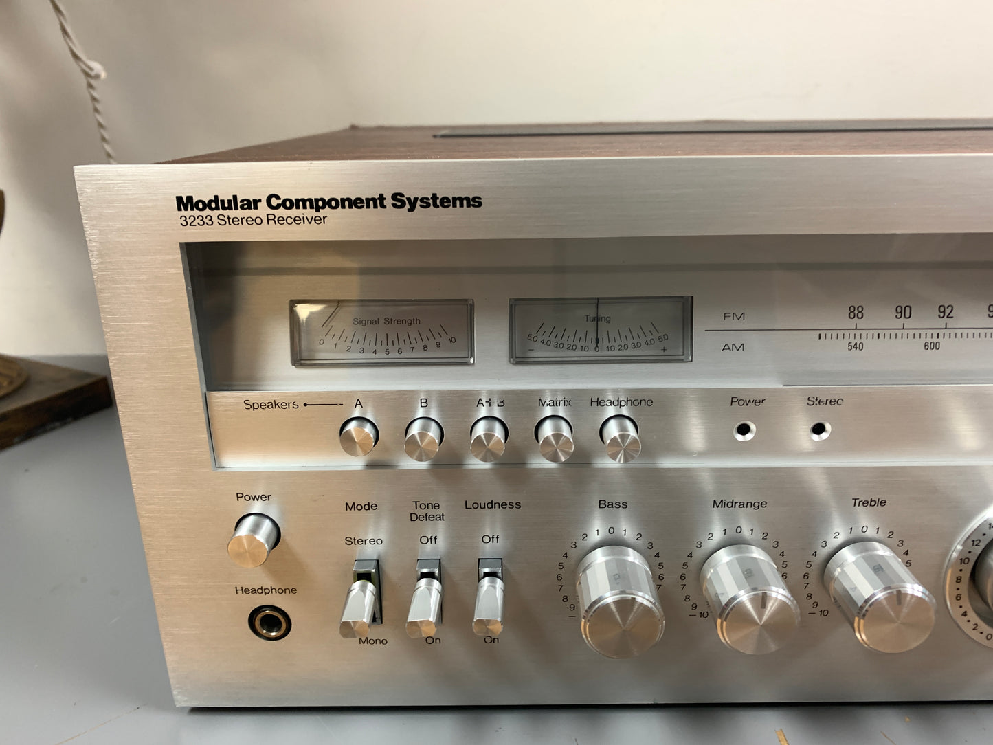 MCS 3233 Stereo Receiver