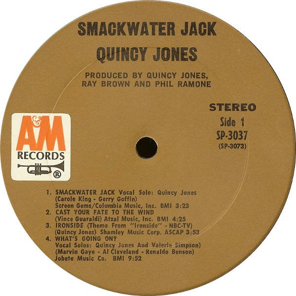 Quincy Jones : Smackwater Jack (LP, Album, Ter)