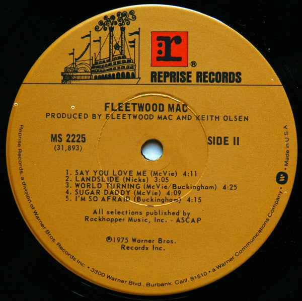 Fleetwood Mac : Fleetwood Mac (LP, Album, RP, Jac)