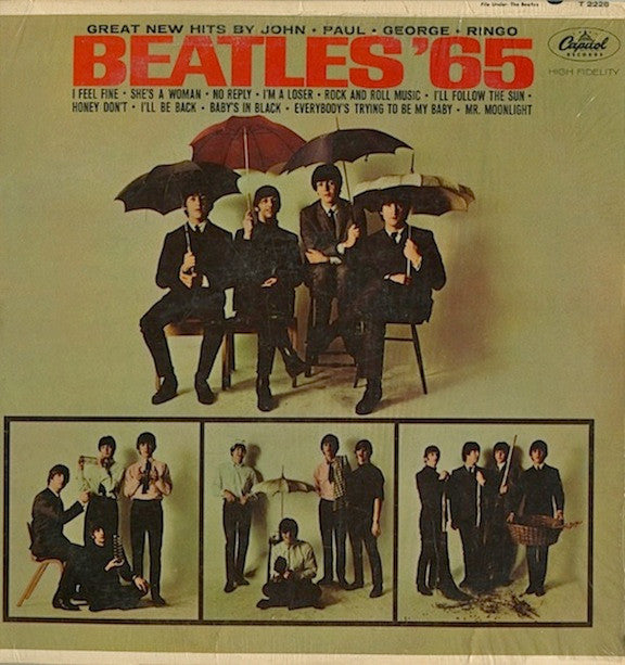 The Beatles : Beatles '65 (LP, Album, Mono, Pin)