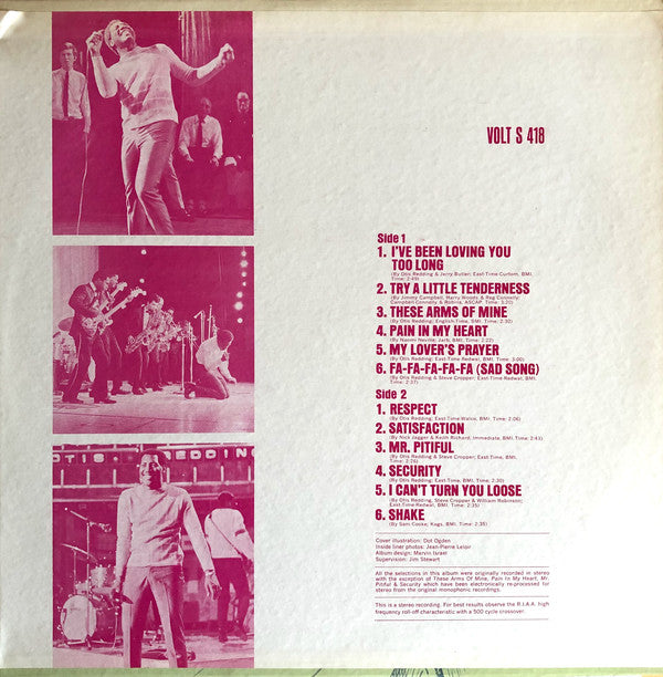 Otis Redding : History Of Otis Redding (LP, Comp, Gat)