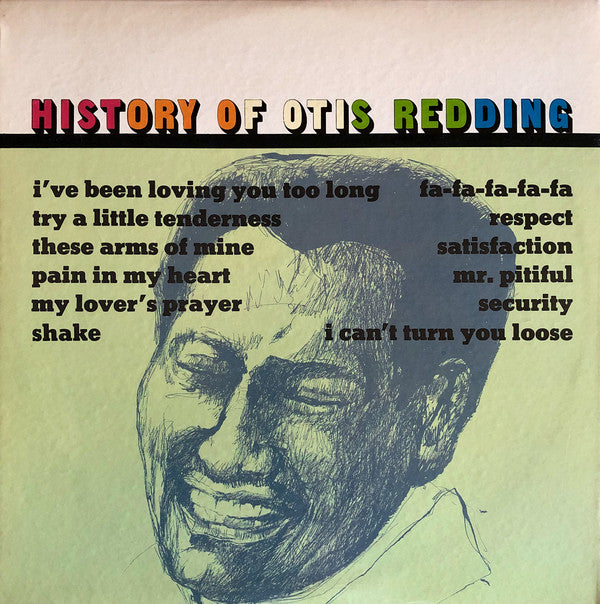 Otis Redding : History Of Otis Redding (LP, Comp, Gat)