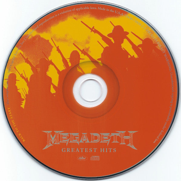 Megadeth : Greatest Hits: Back To The Start (CD, Comp, RE, RM)