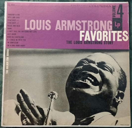 Louis Armstrong : Louis Armstrong Favorites Volume 4 (LP, Comp, Mono)