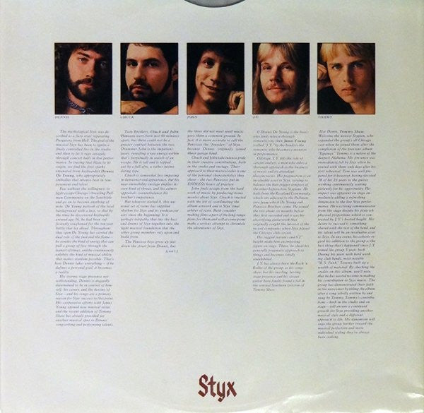 Styx : Crystal Ball (LP, Album, Ter)