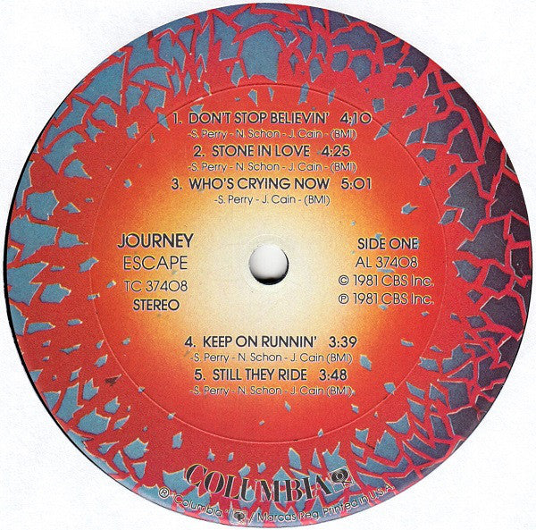 Journey : Escape (LP, Album, San)