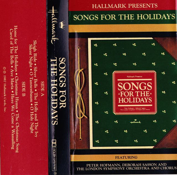 London Symphony Orchestra And Chorus*, Peter Hofmann, Deborah Sasson : Songs For The Holidays (Cass)