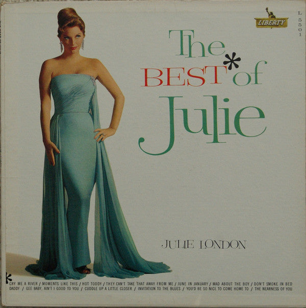 Julie London : The Best Of Julie (LP, Comp, Mono)