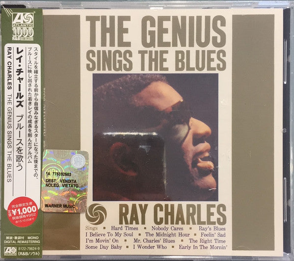 Ray Charles : The Genius Sings The Blues (CD, Album, RE, RM)