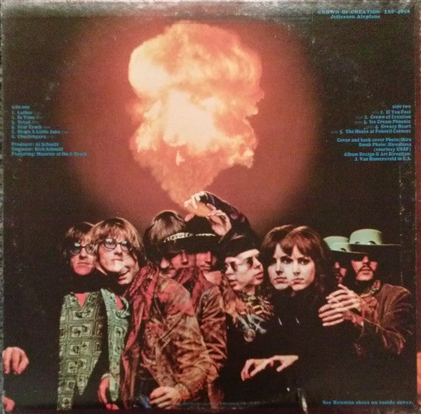 Jefferson Airplane : Crown Of Creation (LP, Album, Roc)