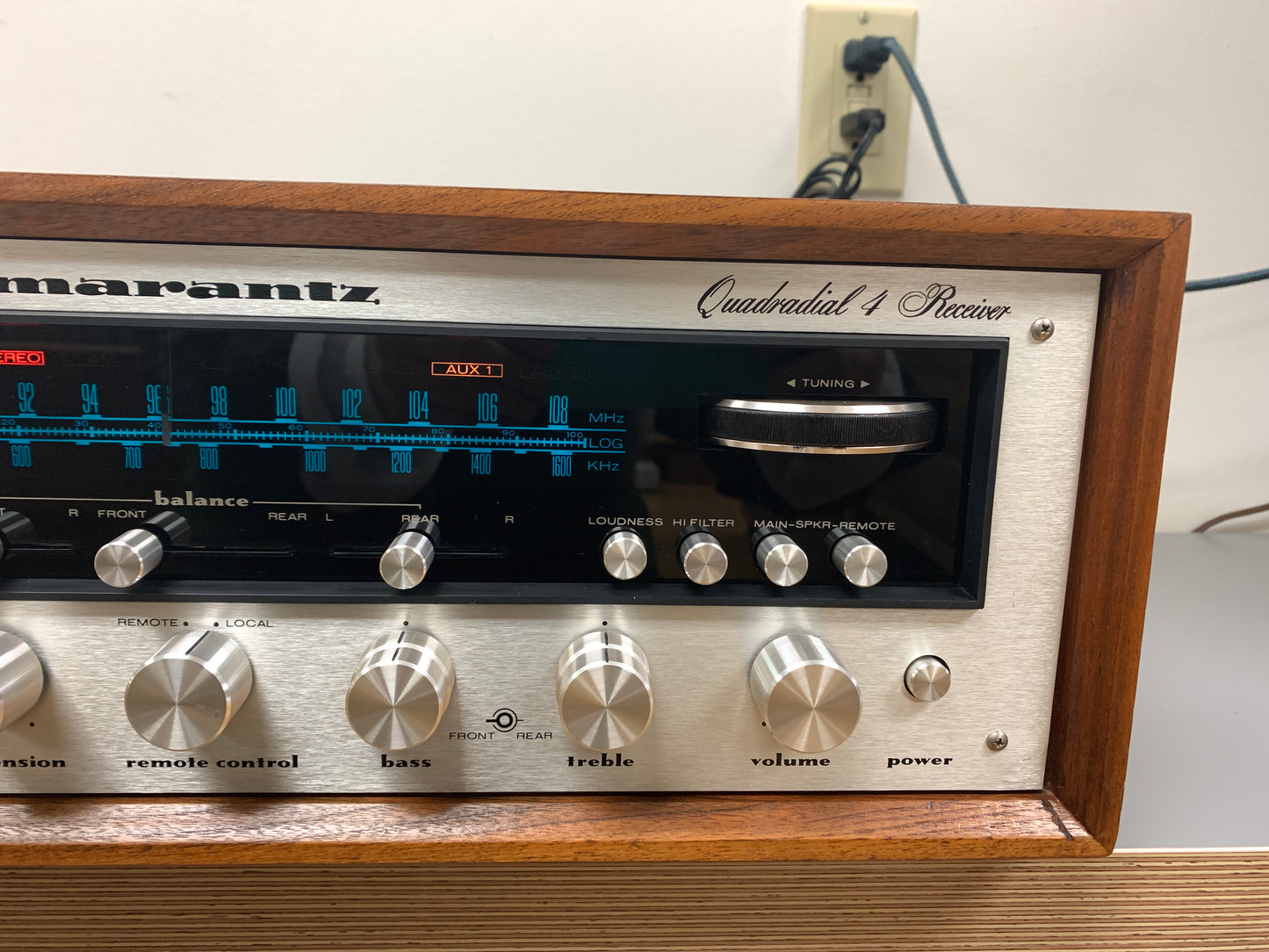 Marantz Model 4430 Stereo Receiver * Original Wood Case * Fully Serviced * $100 Flat Ship USA