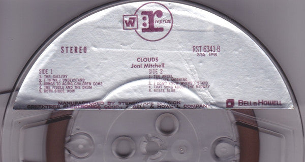 Joni Mitchell : Clouds (Reel, 4tr Stereo, 7" Reel, Album)