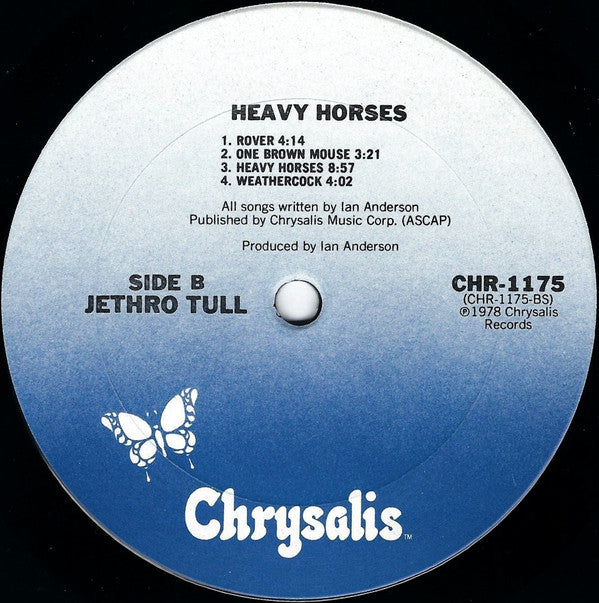 Jethro Tull : Heavy Horses (LP, Album, San)