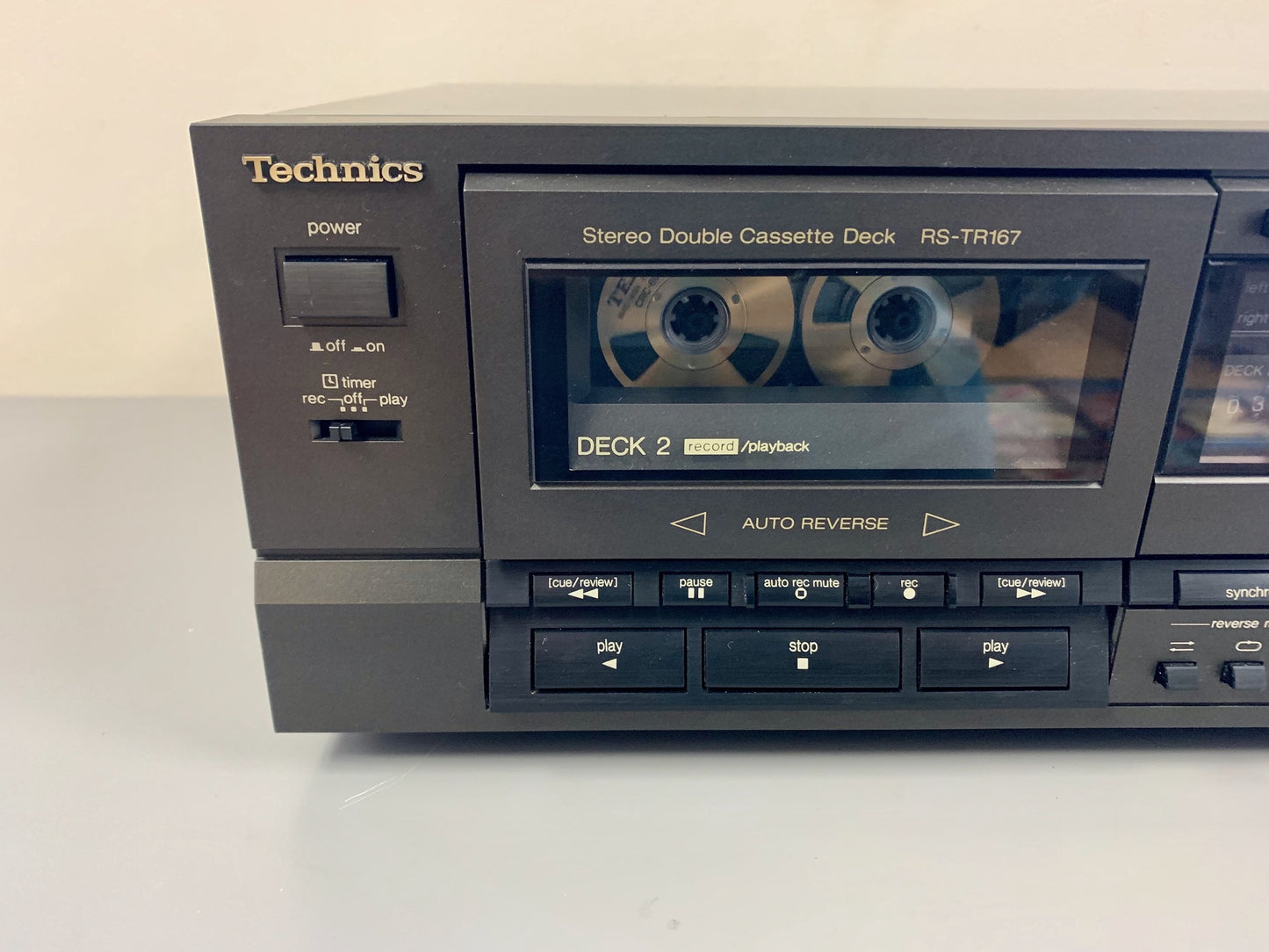 Technics RS-TR167 Double Cassette Deck