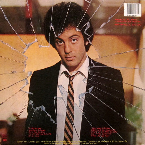 Billy Joel : Glass Houses (LP, Album, Pit)