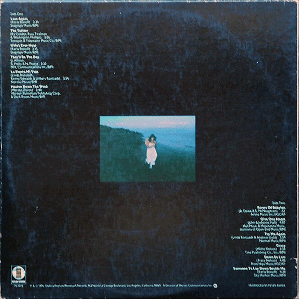 Linda Ronstadt : Hasten Down The Wind (LP, Album, SP )