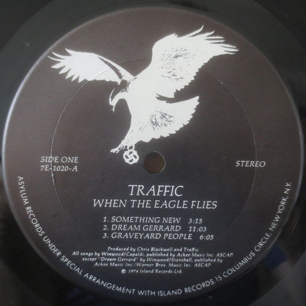 Traffic : When The Eagle Flies (LP, Album, Ter)