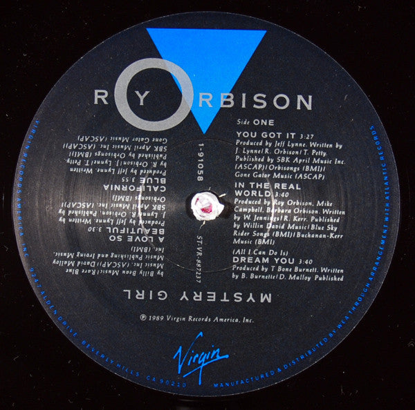 Roy Orbison : Mystery Girl (LP, Album, Spe)