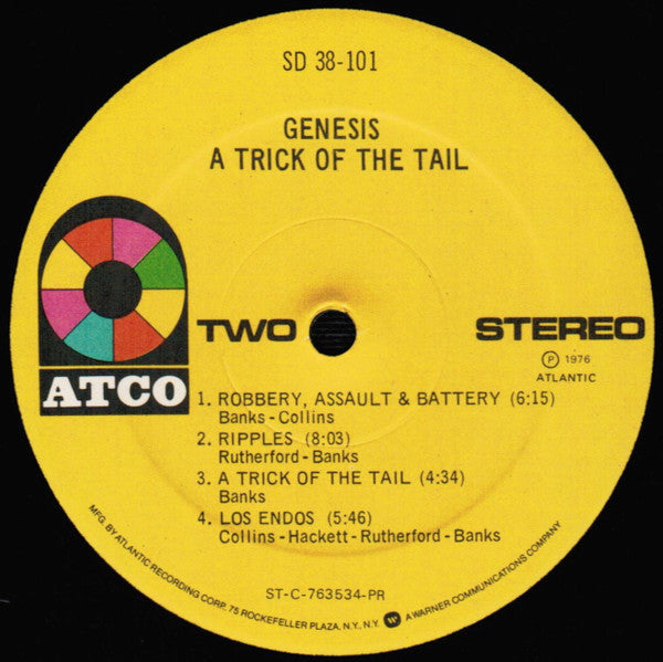 Genesis : A Trick Of The Tail (LP, Album, RE, PR )