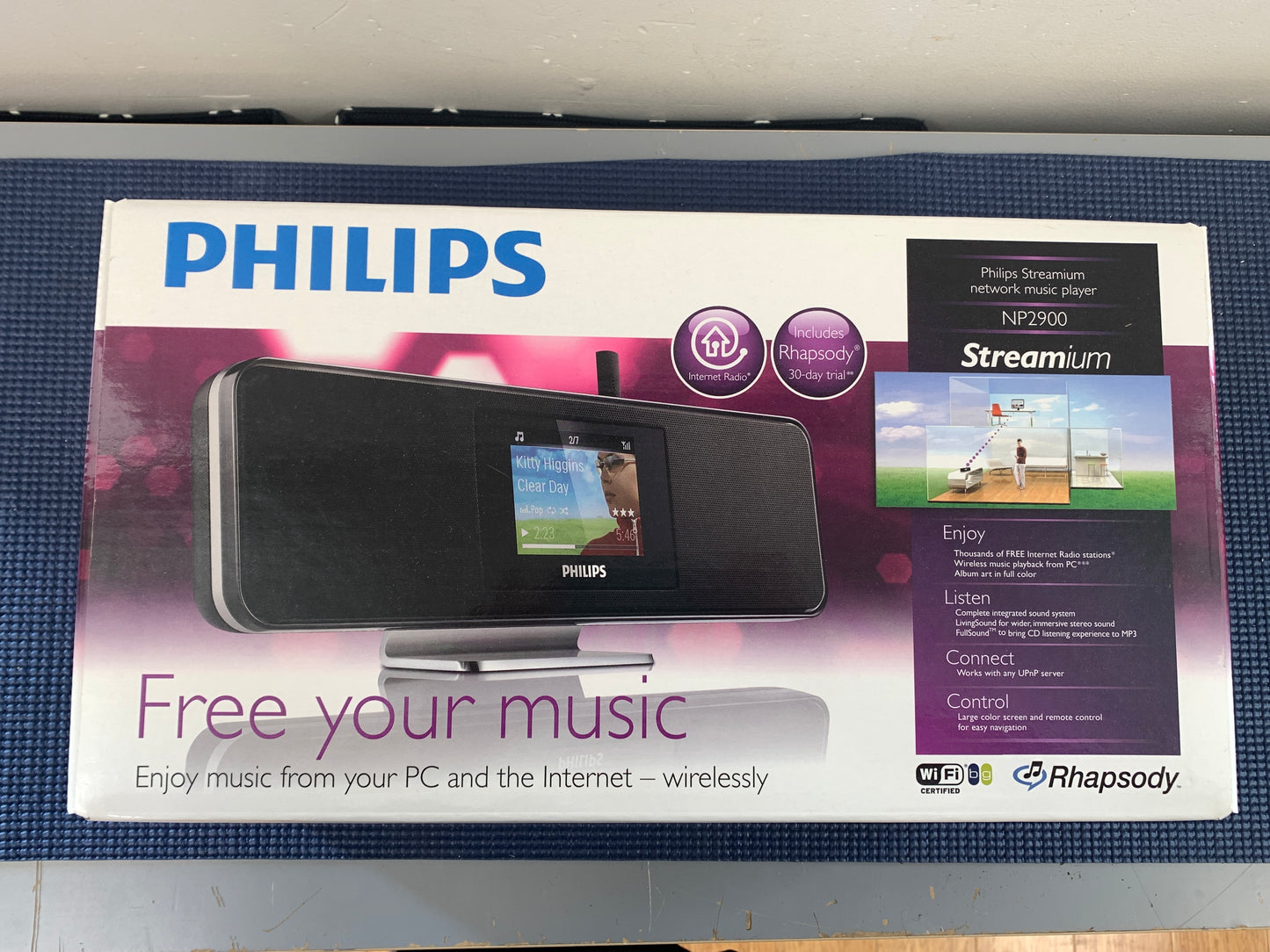 Philips Streamium NP2900 Radio & Music Player NEW IN BOX