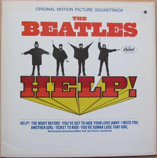 The Beatles : Help! (Original Motion Picture Soundtrack) (LP, Album, Mono, Gat)