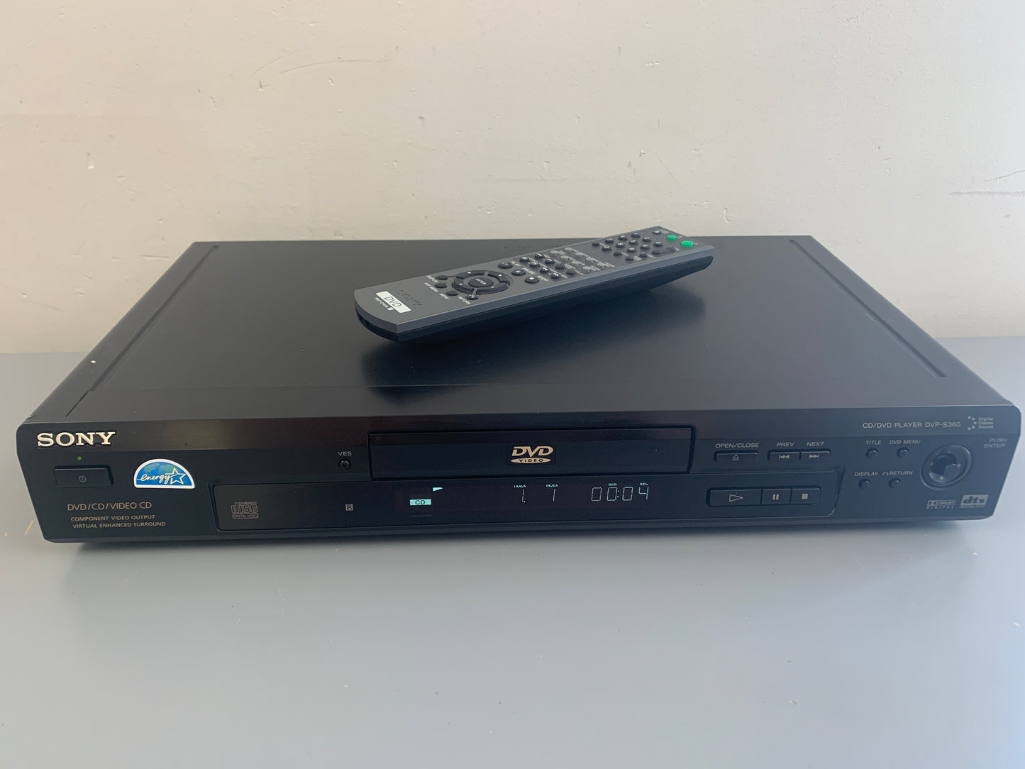 Sony DVP-S360 DVD Player * Remote