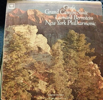 Grofé* - Leonard Bernstein, New York Philharmonic : Grand Canyon Suite (LP, Album, Mono)