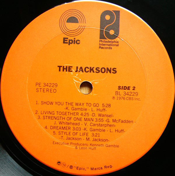 The Jacksons : The Jacksons (LP, Album, Pit)