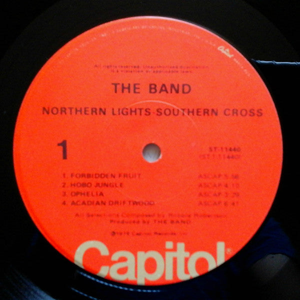 The Band : Northern Lights-Southern Cross (LP, Album, Jac)