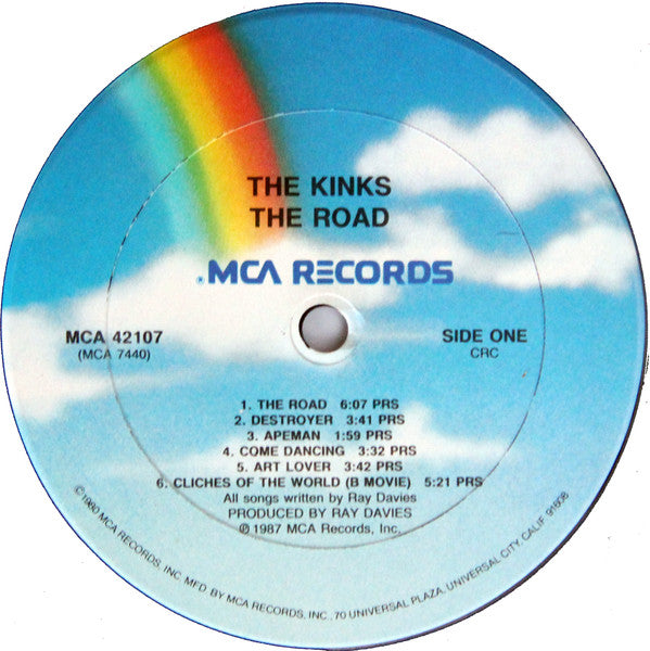 The Kinks : The Road (LP, Album, Club)