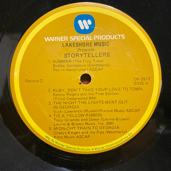 Various : Storytellers (2xLP, Comp)