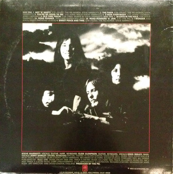 Humble Pie : Smokin' (LP, Album, Pit)