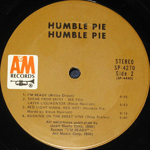 Humble Pie : Humble Pie (LP, Album, Ter)