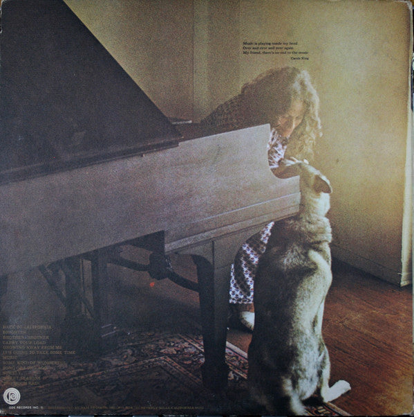 Carole King : Music (LP, Album, Pit)