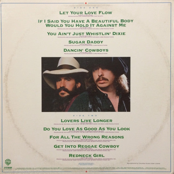 Bellamy Brothers : Greatest Hits (LP, Comp, Club)