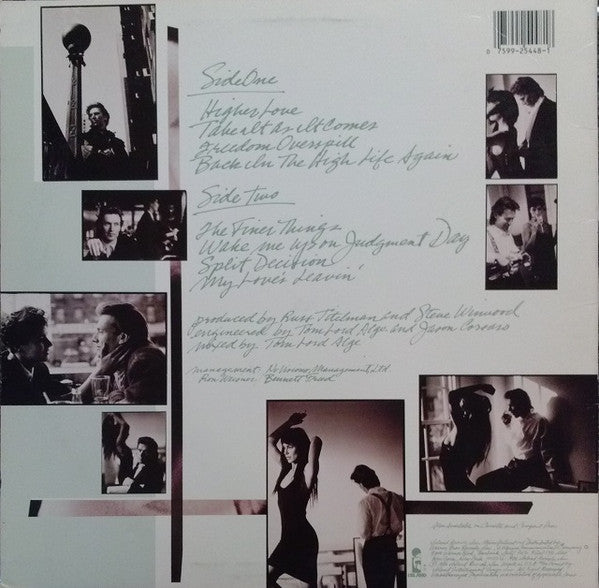 Steve Winwood : Back In The High Life (LP, Album, All)