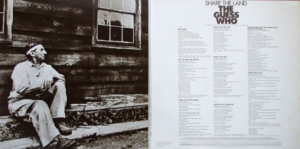 The Guess Who : Share The Land (LP, Album, Hol)